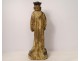 Saint-Yves statue in polychrome carved wood lawyer lawyer eighteenth century