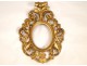 Carved gilt frame Foliage and Flowers 19th