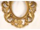 Carved gilt frame Foliage and Flowers 19th