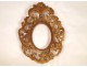 Carved gilt frame Foliage and Flowers 19th