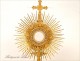 Monstrance Monstrance gilded copper cross 20th