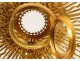 Monstrance Monstrance gilded copper cross 20th