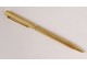 Solid gold pencil pen 18 carats head eagle PB 23gr 20th century