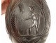 Carved coconut, Emperor Napoleon, nineteenth