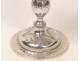 Silver ciborium Minerva Dejean Martin 19th