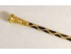 19th century gold metal glass mechanical pencil