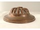 Old copper cake mold signed Trottier Paris copper XIXth century