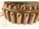 Old copper copper cake mold XIXth century