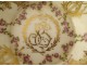 Paris porcelain cup saucer grisaille gilding young woman Empire XIXth