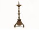 Picnic Candle bronze tripod 17th