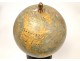 Earth globe géeographe J.Forrest 20th