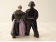 Couple earthenware characters HB Quimper Breton wedding 20th century