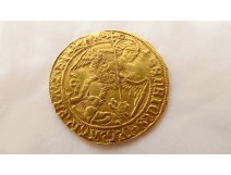 English solid gold coin Henry VIII Gold Angel St Michael 5.11gr 1509-1547