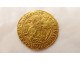 English solid gold coin Henry VIII Gold Angel St Michael 5.11gr 1509-1547