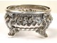 Pair of Louis XV salt salerons silver Minerve Leroy 19th