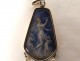 Pendentif or massif 18K miniature nacre femme putti perles Art Nouveau XIXè