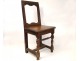 Lorraine chair carved oak 17th