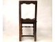 Lorraine chair carved oak 17th