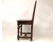 Lorraine chair carved oak 17th