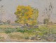 HSC post-Impressionist painting &quot;yellow trees&quot; Henri Dreyfus-Lemaitre 19th