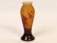 Molten glass vase, Argental of St. Louis, twentieth