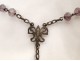 Coral Rosary Crucifix Christ 19th