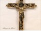 Reliquary Crucifix Christ 19th Holy Jerusalem