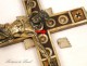 Reliquary Crucifix Christ 19th Holy Jerusalem