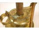 Lamp kettle Empire gilt bronze oil lamp 20th