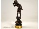 Seal bronze stamp Love Cherub Putti 19th