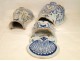 2 Fontaines de Nevers faience Shells Flowers Foliage 18th