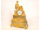 Gilt bronze clock Japy Brothers, Restoration, nineteenth