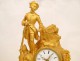 Gilt bronze clock Japy Brothers, Restoration, nineteenth