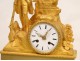 Gilt bronze clock Japy Brothers, Restoration, nineteenth