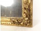 Provencal mirror carved gilded wood cherub musician violin mirror 18th century