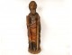 Statue polychrome wood sculpture Saint-Paul of Tarsus sword book XVIII