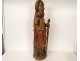 Statue polychrome wood sculpture Saint-Paul of Tarsus sword book XVIII