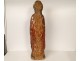 Statue polychrome wood sculpture Saint-Paul of Tarsus sword book XVIII