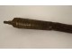 Makila Basque medlar horn walking stick leather handle 20th century