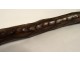 Makila Basque medlar horn walking stick leather handle 20th century