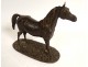 Bronze sculpture equestrian statue animal horse 19th century