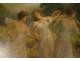 Large HST François Lafon dance Nymphs Muses allegory Spring 19th century