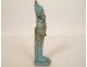 Egyptian funerary statuette goddess Bastet standing cat Egypt amulet