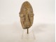 Pre-Columbian sculpture Olmec character Las Bocas Mexico land suite