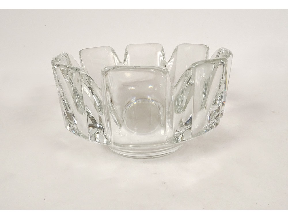 VINTAGE ORREFORS Swedish offers Crystal Corona Bowl