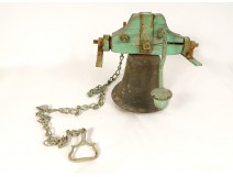 Property bell bronze wood wrought iron castle house late 19th century