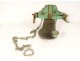 Property bell bronze wood wrought iron castle house late 19th century