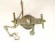 Property bell bronze wood wrought iron castle house late 19th century