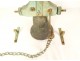 Property bell bronze wood wrought iron castle house late 19th century