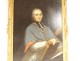 Large HST portrait of Bishop Tréguier Le Borgne de Kermorvan Brittany 18th century